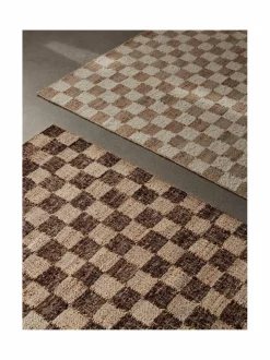 Ferm Living Check Wool Jute -matto, 140 x 200 cm^ Matot