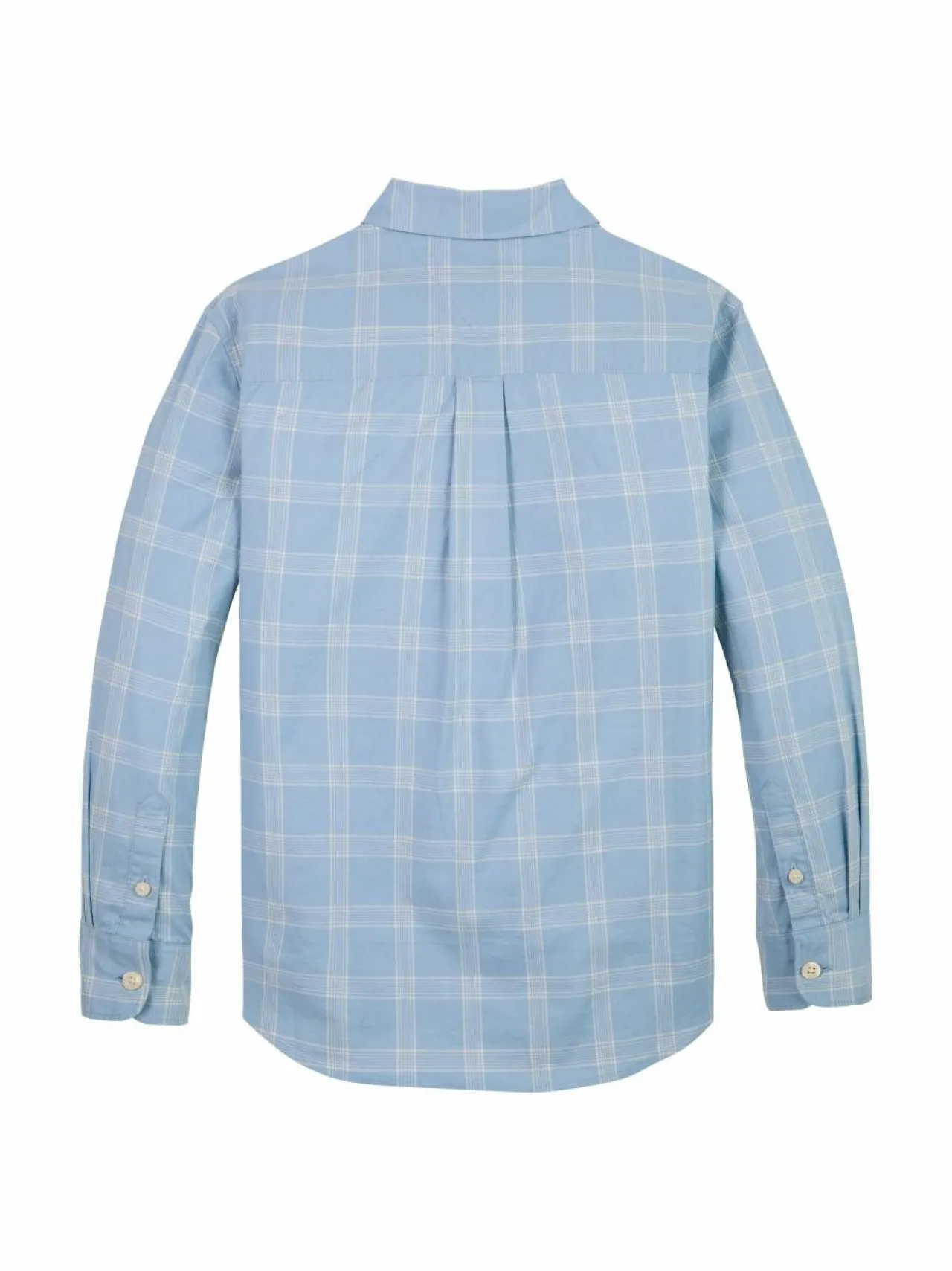Pitkähihaiset Trikoopaidat|Pitkähihaiset Trikoopaidat<Tommy Hilfiger Check-kauluspaita C14 CLOUDY BLUE CHECK
