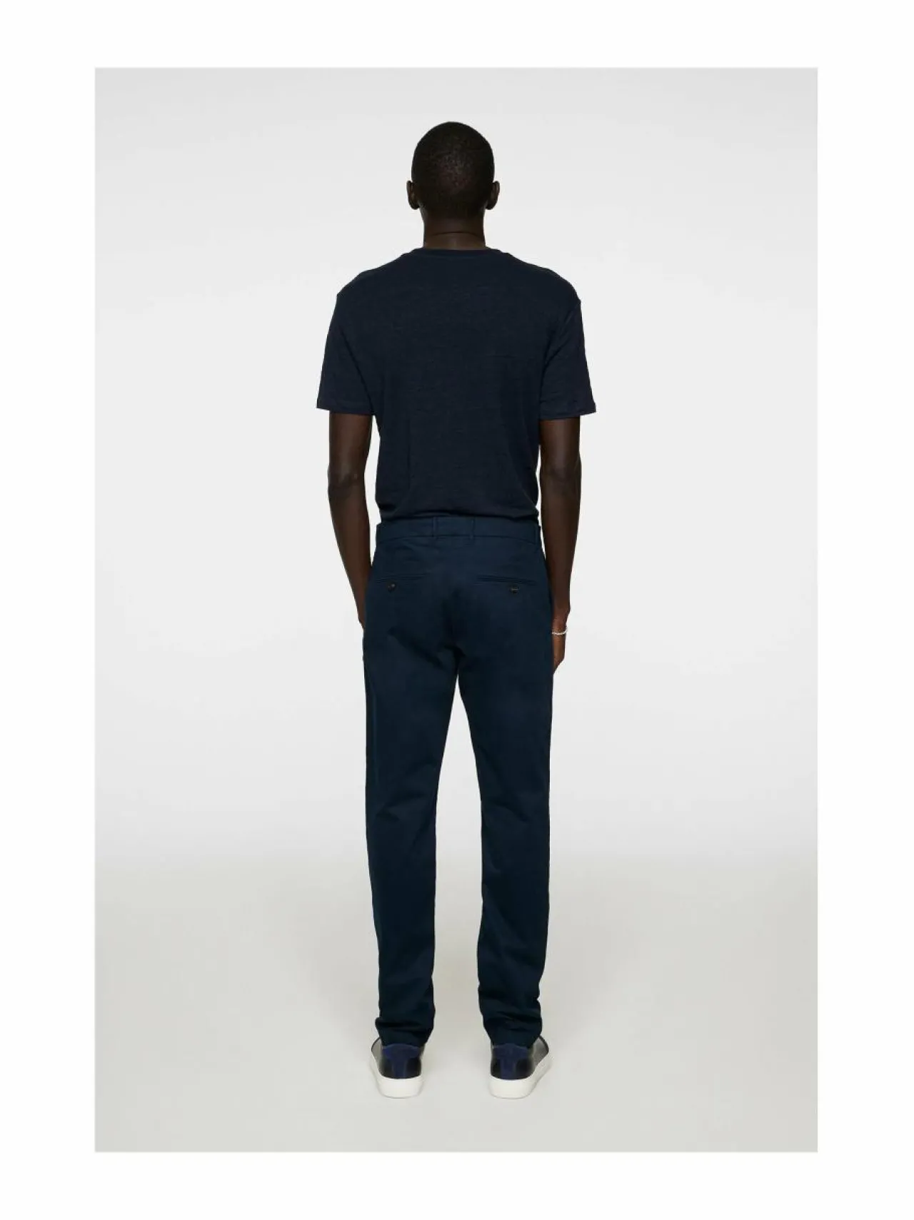 Housut<J.Lindeberg Ched Cloud Satin -housut 6855 JL NAVY