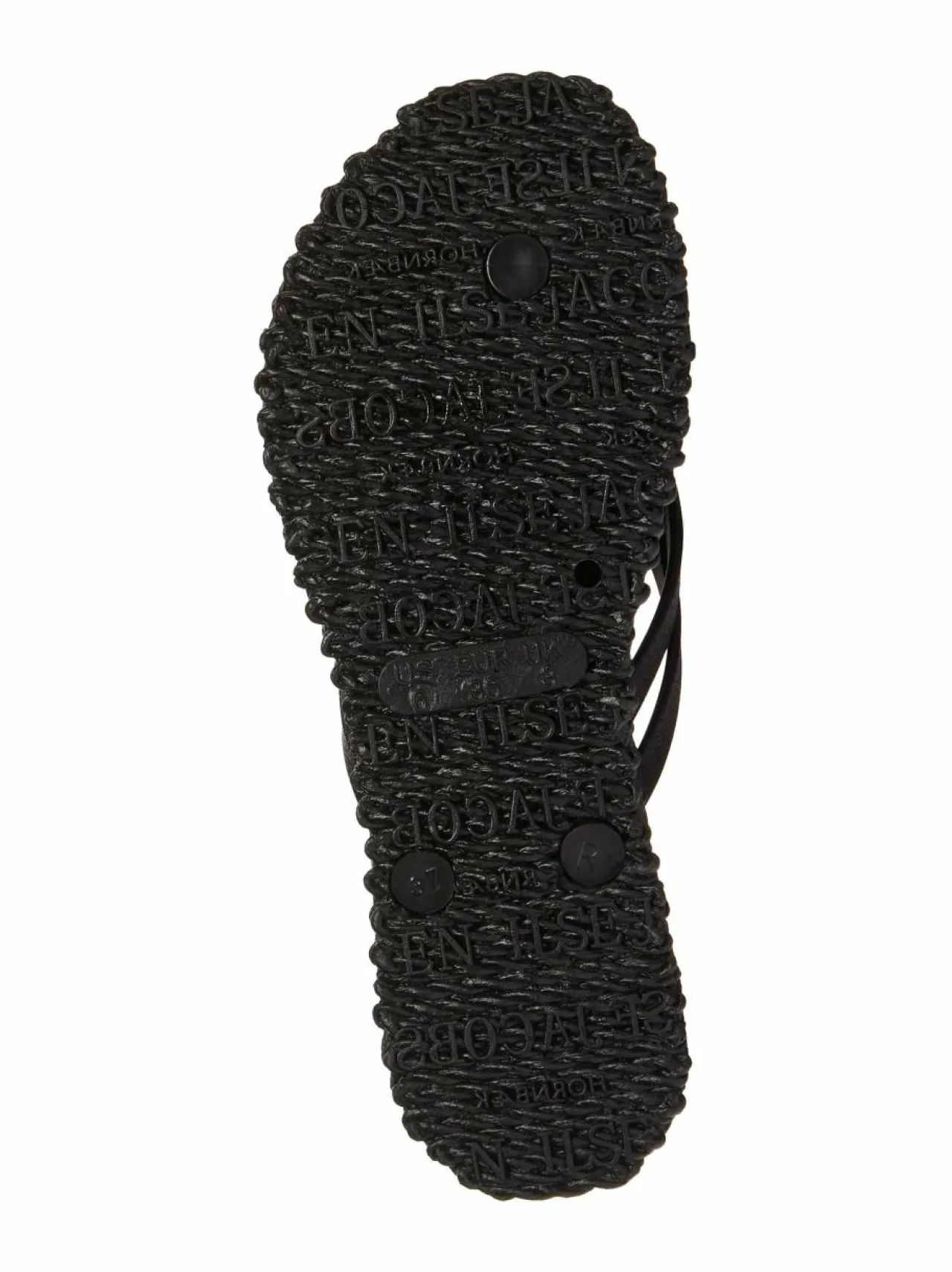 Sandaalit|Uima-Asut<ILSE JACOBSEN Cheerful Flip Flop Wedge -sandaalit 001 BLACK