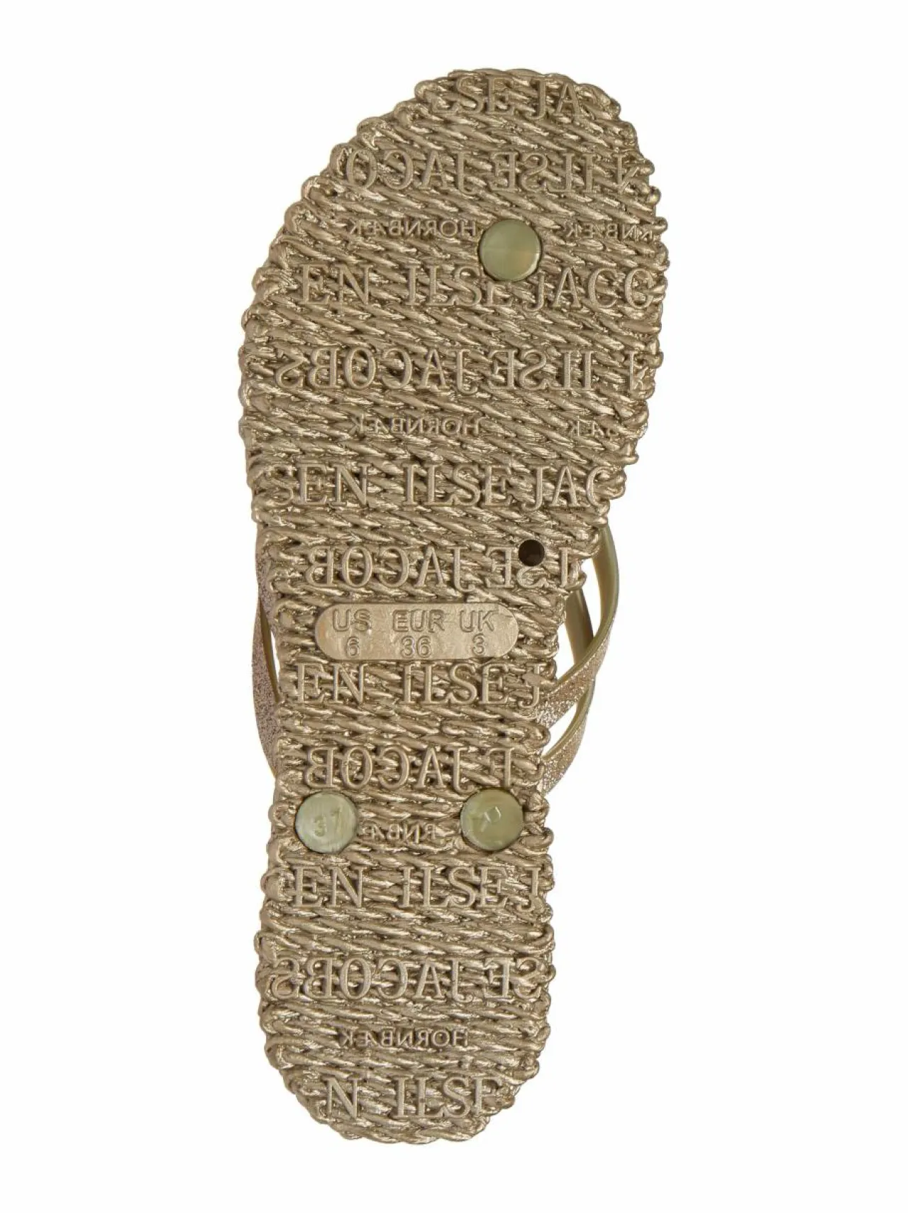 Sandaalit|Uima-Asut<ILSE JACOBSEN Cheerful Flip Flop Wedge -sandaalit 780 PLATIN