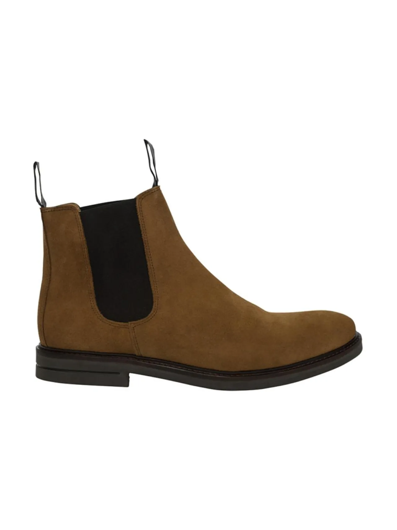 Nilkkurit<Berkeley Chelsea Suede Boot -nahkanilkkuri KONJAKINRUSKEA
