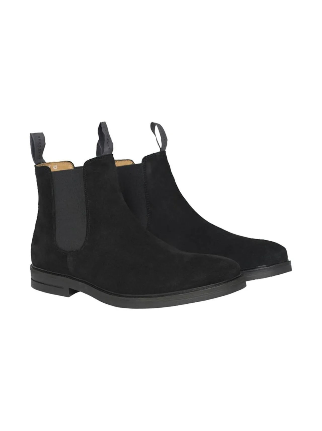 Nilkkurit<Berkeley Chelsea Suede Boot -nahkanilkkurit MUSTA