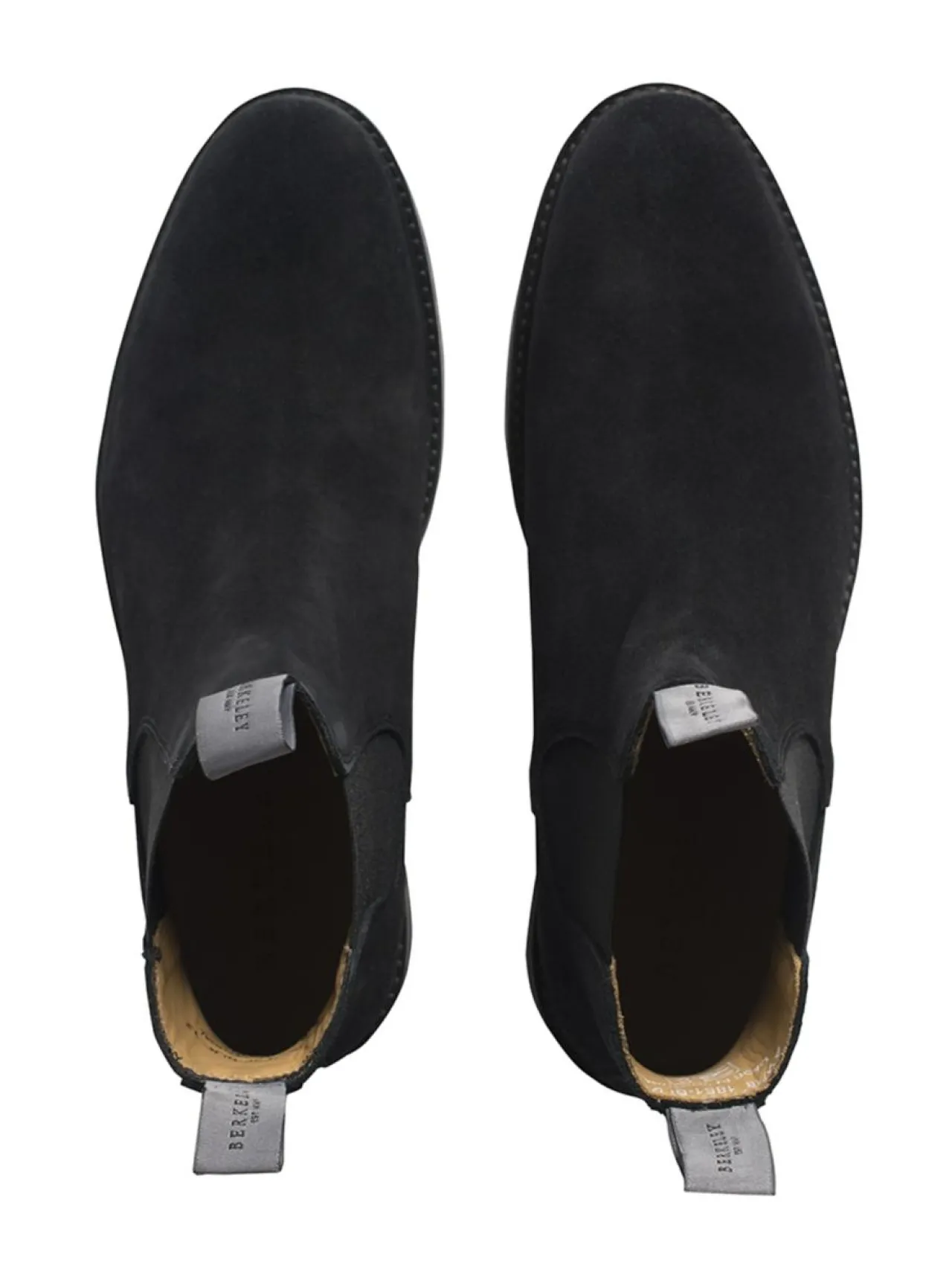 Nilkkurit<Berkeley Chelsea Suede Boot -nahkanilkkurit MUSTA