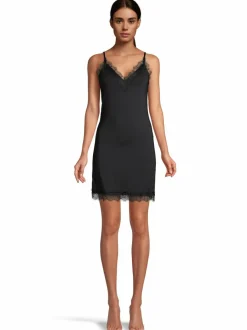 Yö- & Oloasut<Rosemunde Chemise-yömekko 010 BLACK