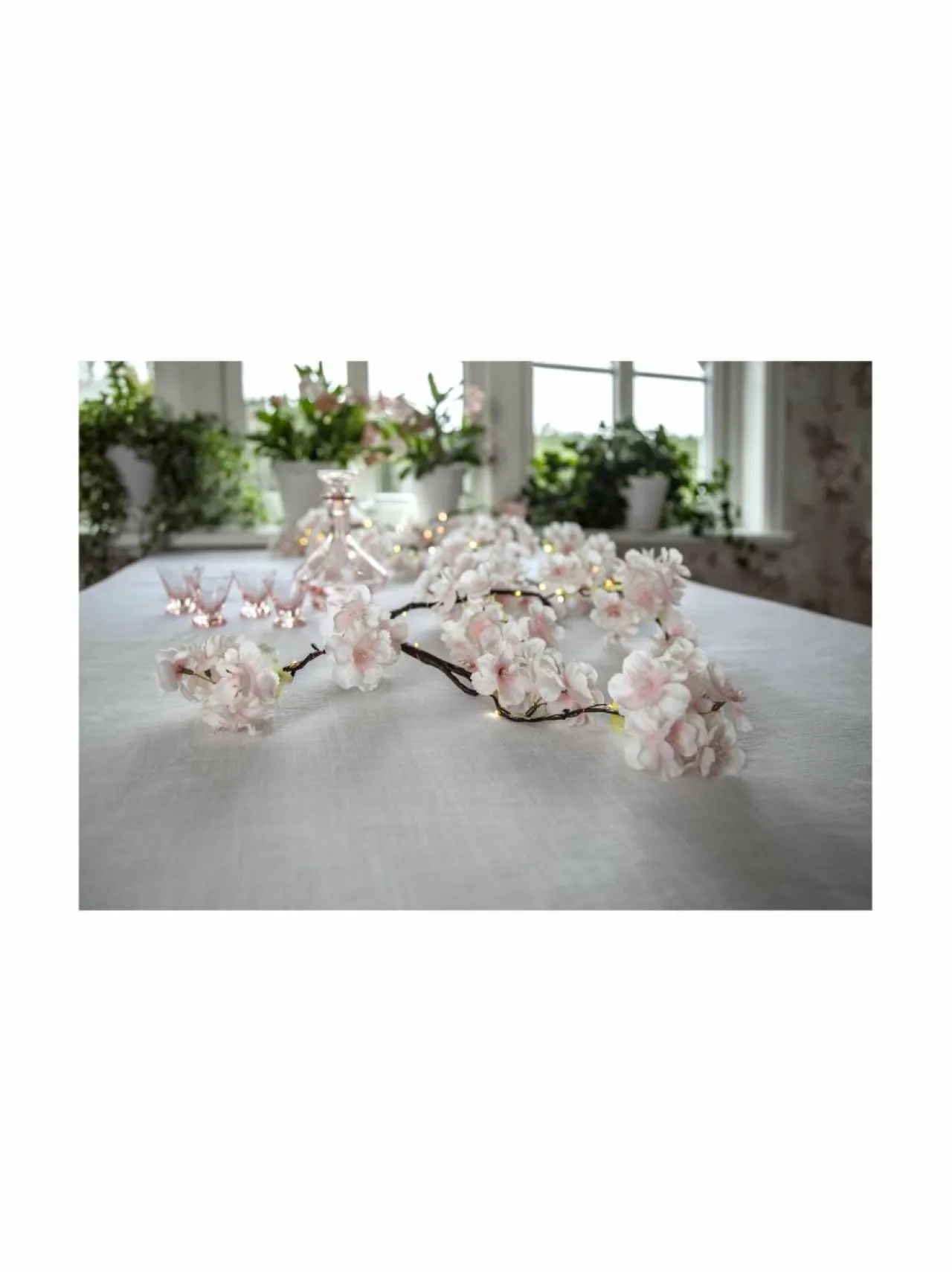 Muut Joulukoristeet|Koriste-Esineet<Star Trading Cherryflower- paristokäyttöinen valoköynnös 180 x 6 x 6 cm ROOSA