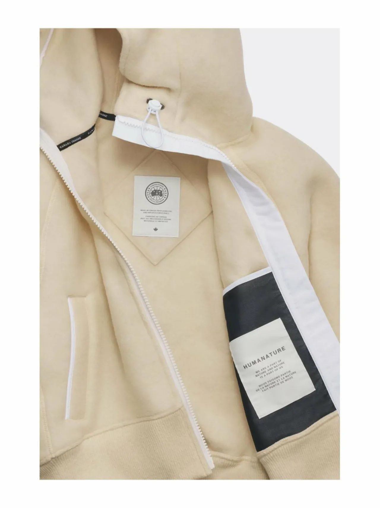 Paidat, Hupparit & Colleget<Canada Goose Chilliwack Fleece Bomber -huppari 1621 LINEN-LIN