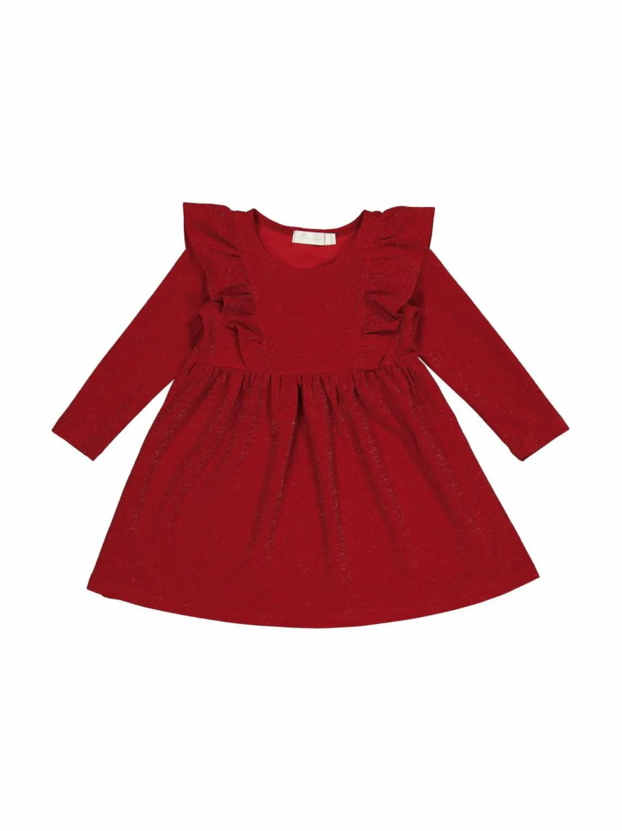 Mekot & Hameet<MINGNELIN Christmas Glitter -mekko 051 RED W SILVER LUREX