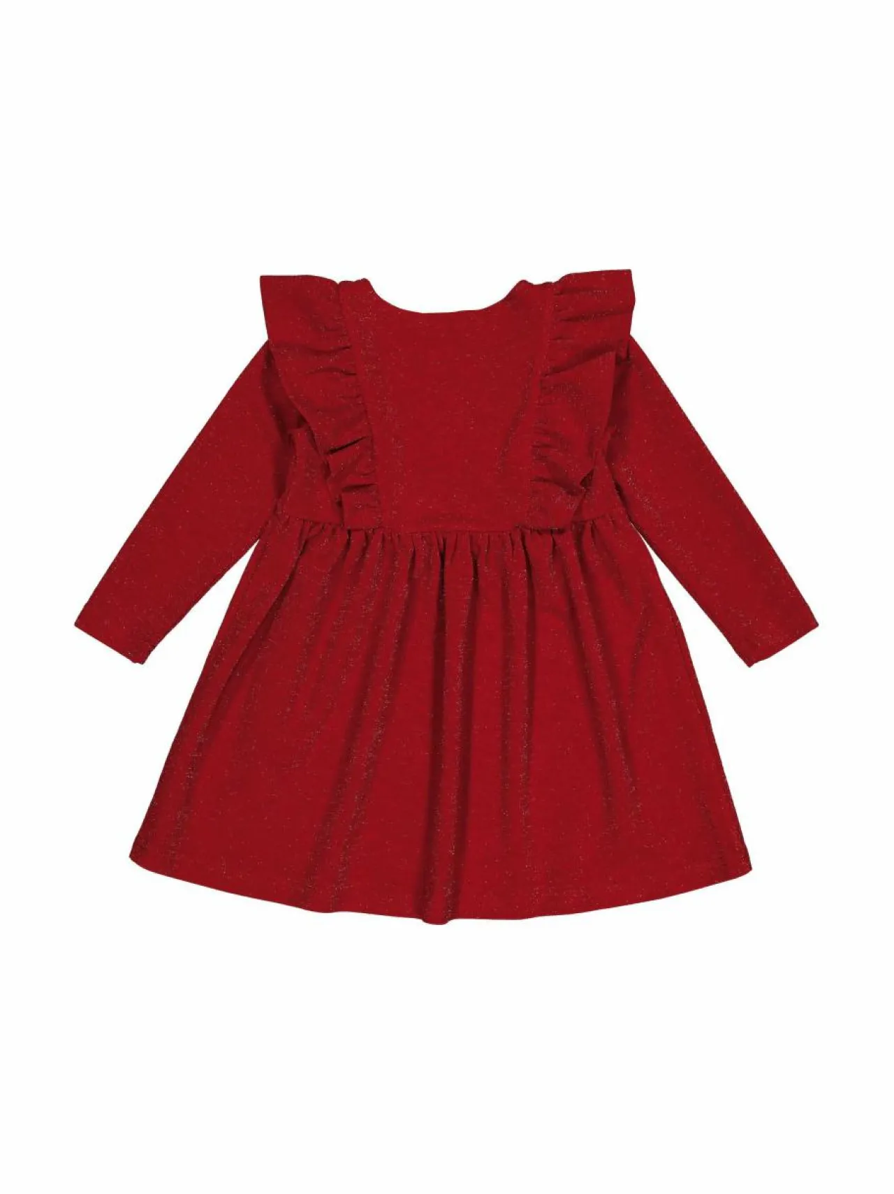 Mekot & Hameet<MINGNELIN Christmas Glitter -mekko 051 RED W SILVER LUREX