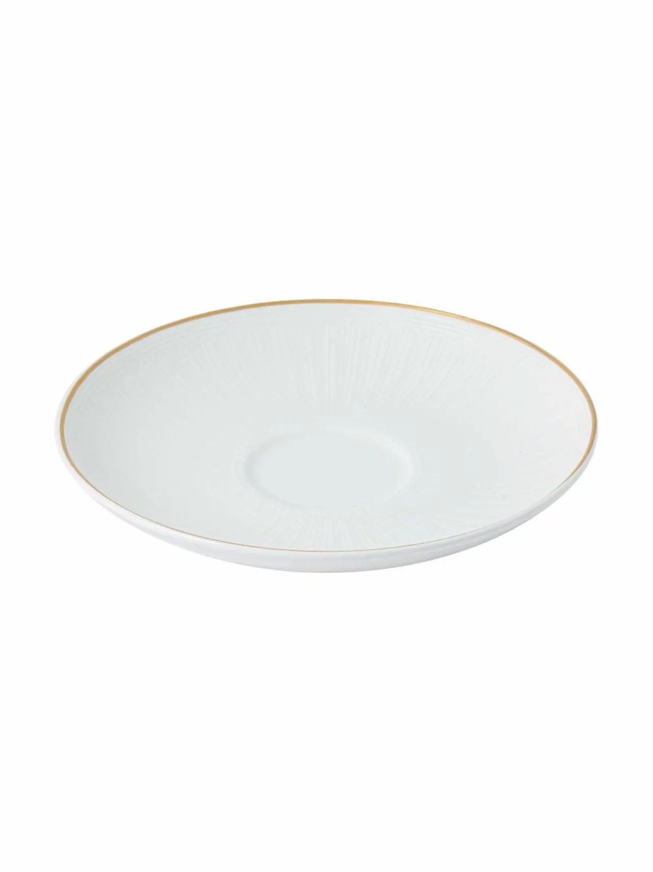 Mukit & Kupit & Asetit<Villeroy & Boch Château Septfontaines -kahvikupin aluslautanen WHITE