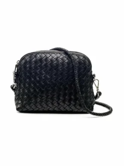 Olkalaukut<Dragon Diffusion Chunky Fellini XBody -nahkalaukku BLACK