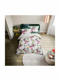 Ted Baker London Citrus Bloom -pussilakanasetti puuvillaperkaalista^ Liinavaatteet