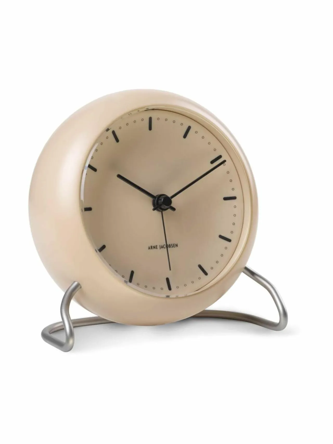 Peilit, Kellot & Kehykset<Arne Jacobsen City Hall -pöytäkello 11 cm SANDY BEIGE
