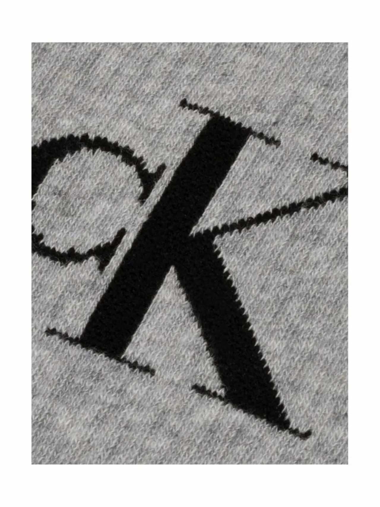 Sukat<Calvin Klein CKJ Monogram -sukat 2-pack 003 LIGHT GREY MELANGE