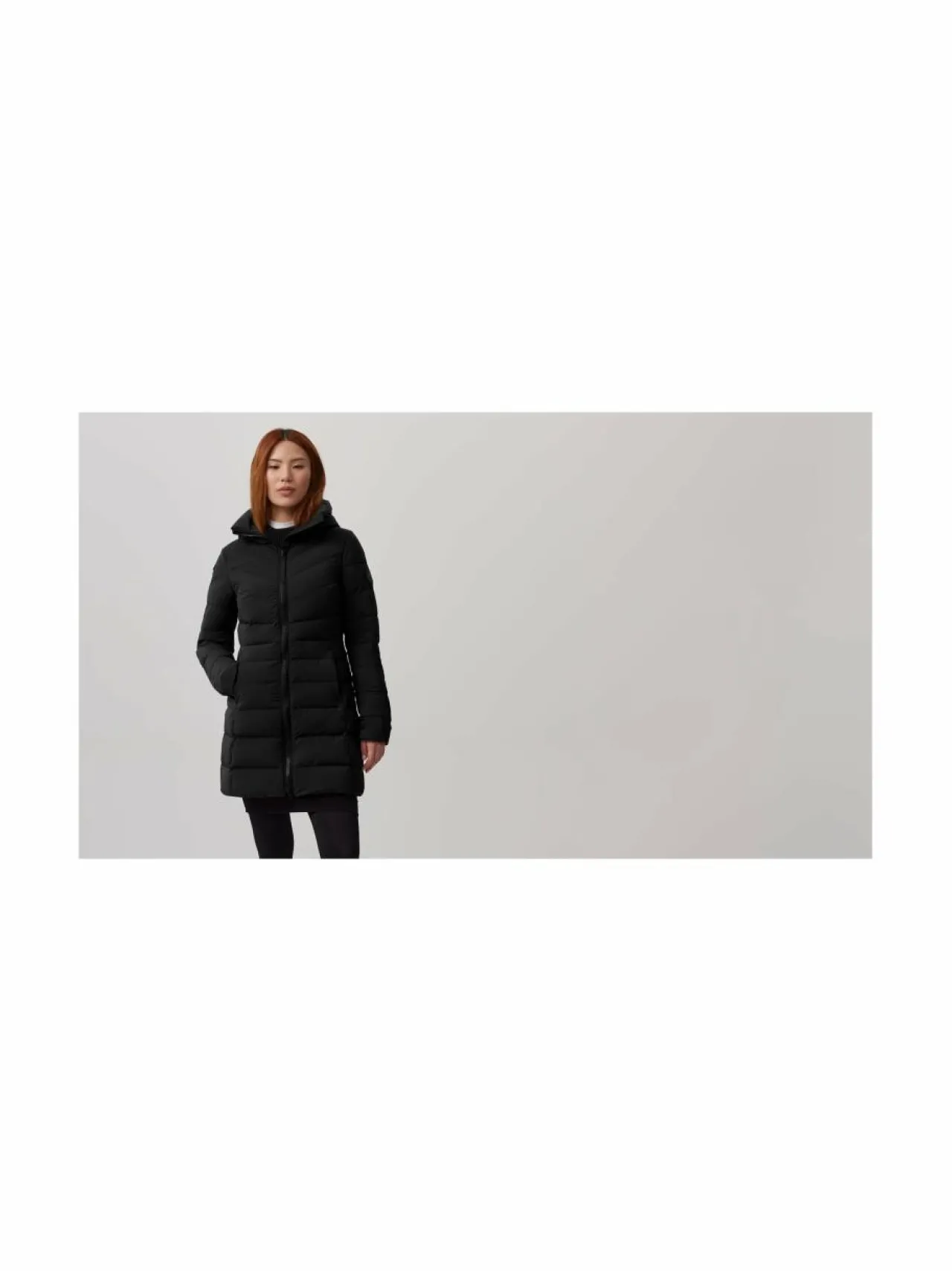 Urheilutakit<Canada Goose Clair-untuvatakki 61 BLACK NOIR