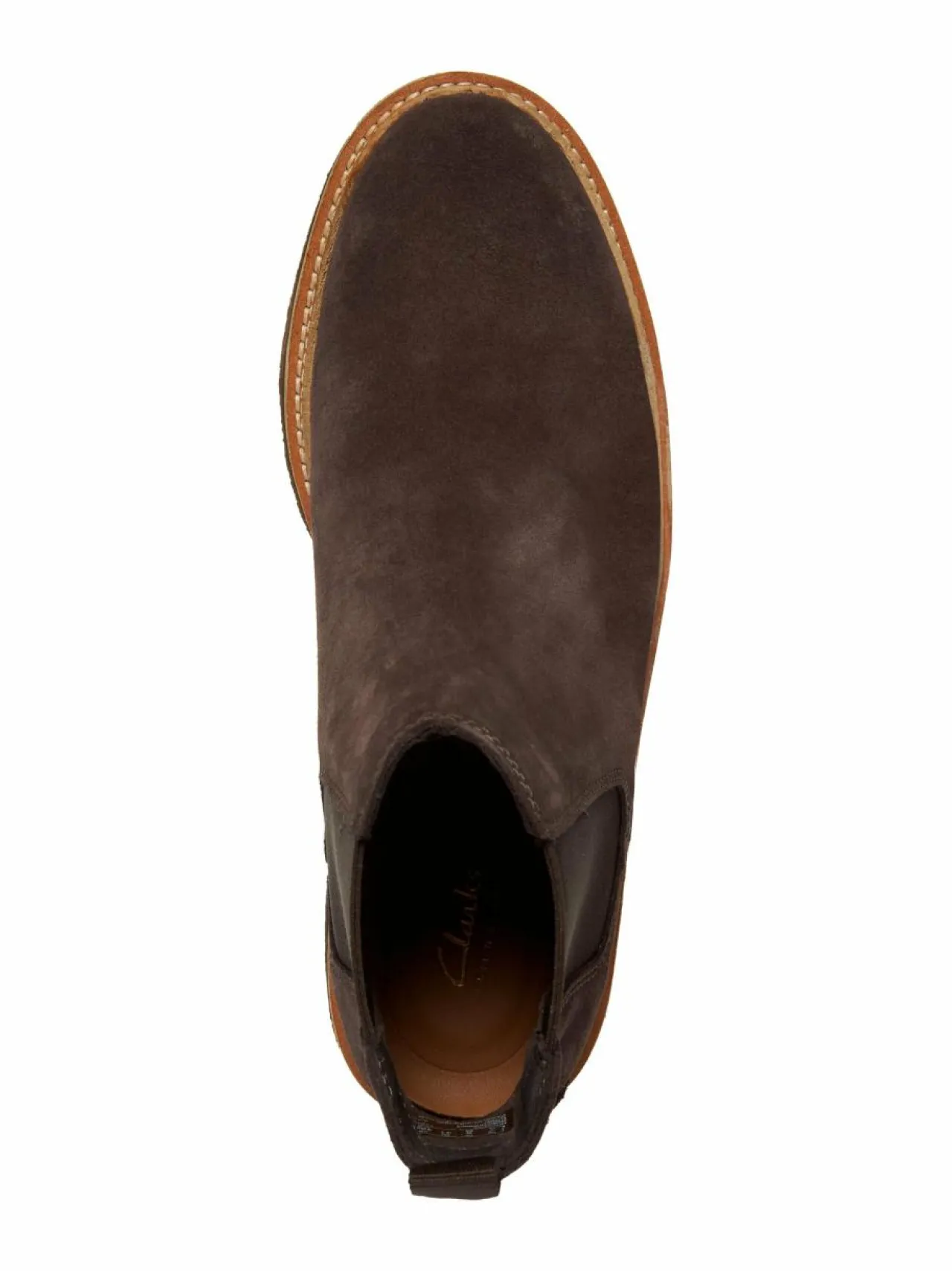 Clarks Clarkdale Easy Chelsea Wide -mokkanahkanilkkurit^ Nilkkurit