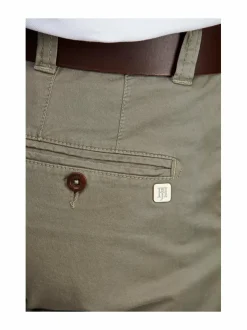 Housut<HANSEN&JACOB Classic Chino -shortsit KHAKI GREEN 54