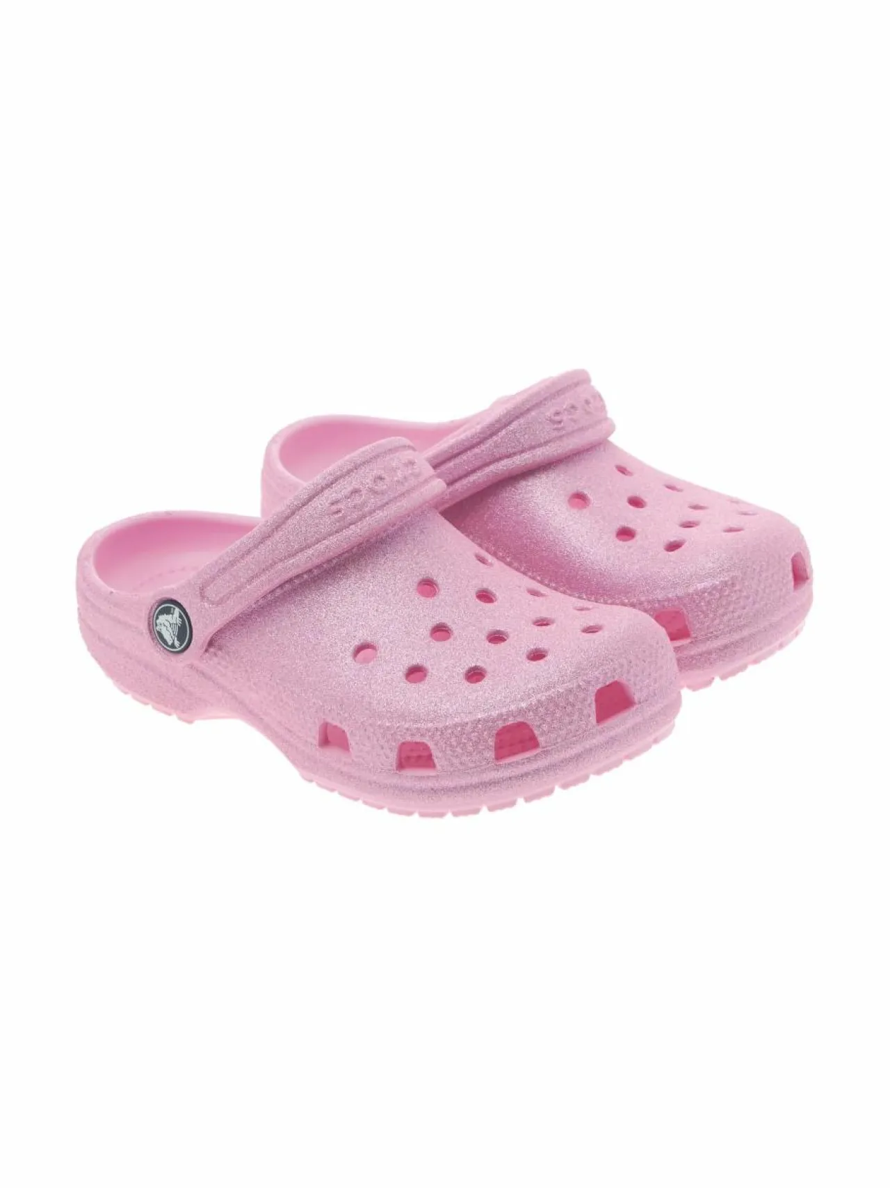 Sandaalit<Crocs Classic Clog Glitter Kids -sandaalit 6XE PINK TWEED