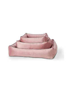 Pedit Ja Makuualustat<Laboni Classic Glam koiranpeti - Samettinen ROOSA