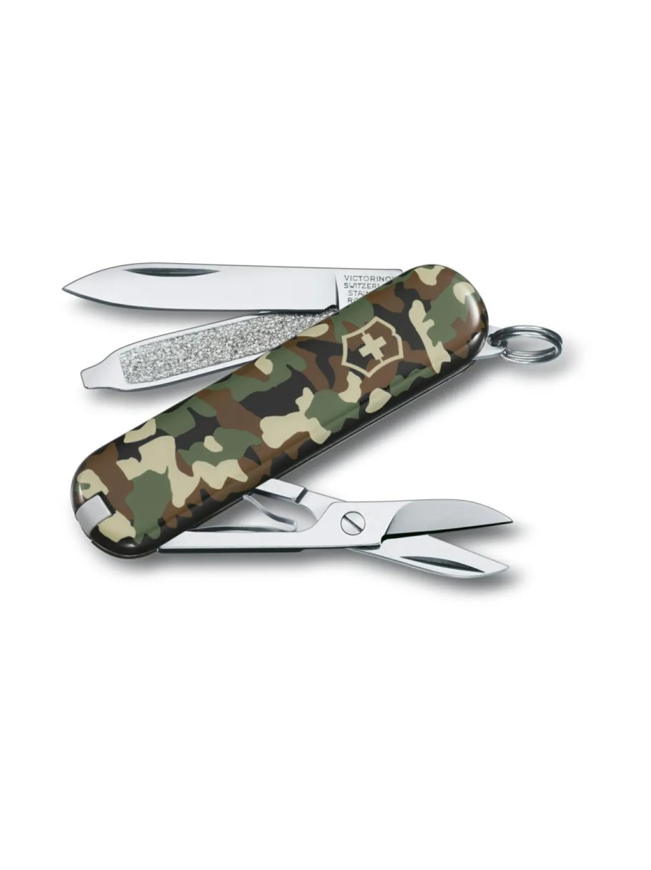 Retkeilytarvikkeet<Victorinox Swiss Army Knives Classic SD, camouflage VIHREÄ