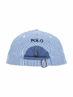 Hatut & Pipot<Polo Ralph Lauren Classic Sport -lippalakki CRUISE ROYAL SEERSUCKER