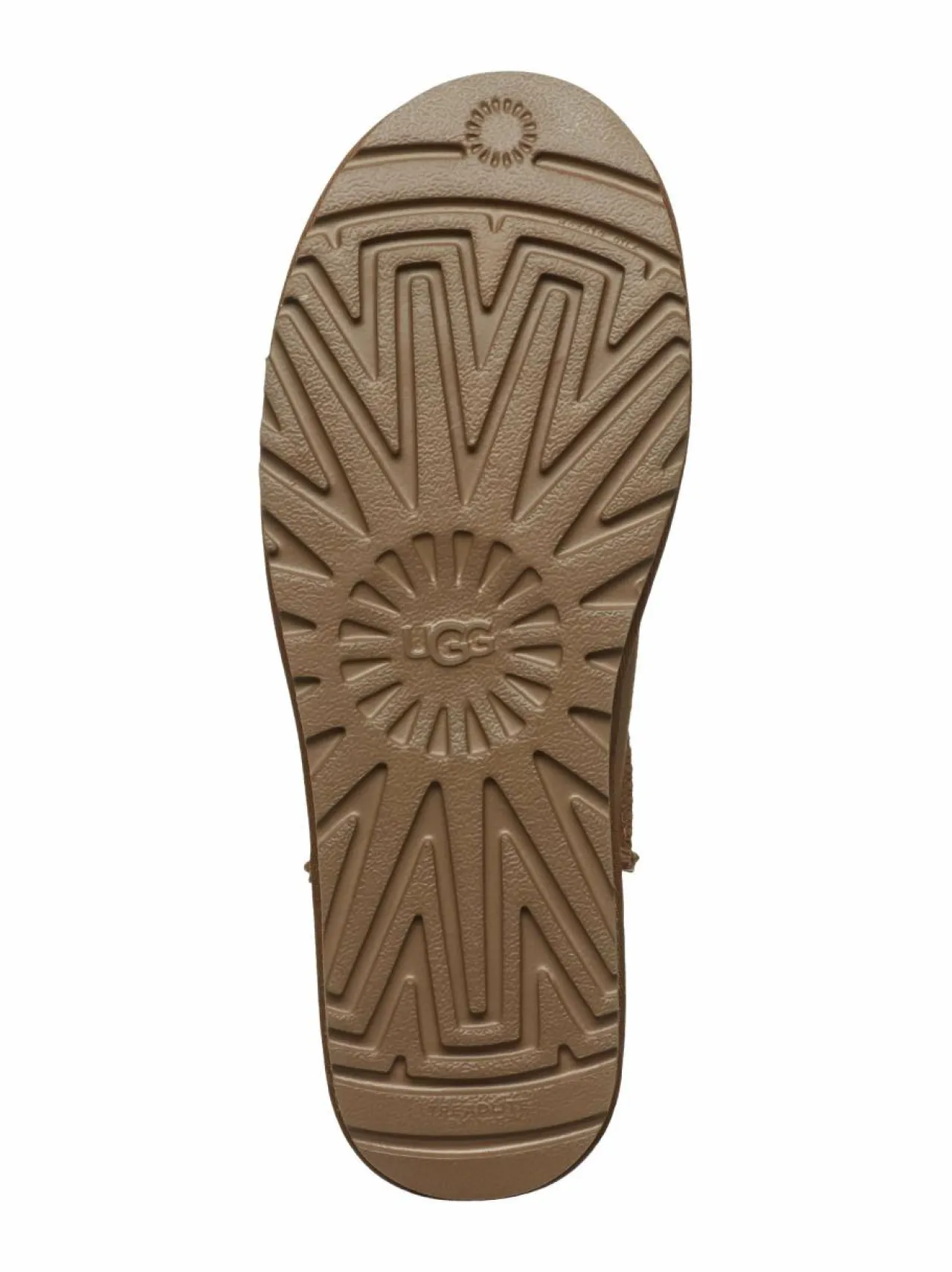 Nilkkurit<UGG Classic Ultra Mini -nahkanilkkurit CHESTNUT