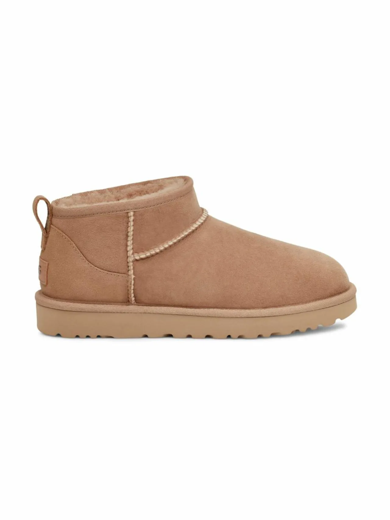 Nilkkurit<UGG Classic Ultra Mini -nahkanilkkurit SAND