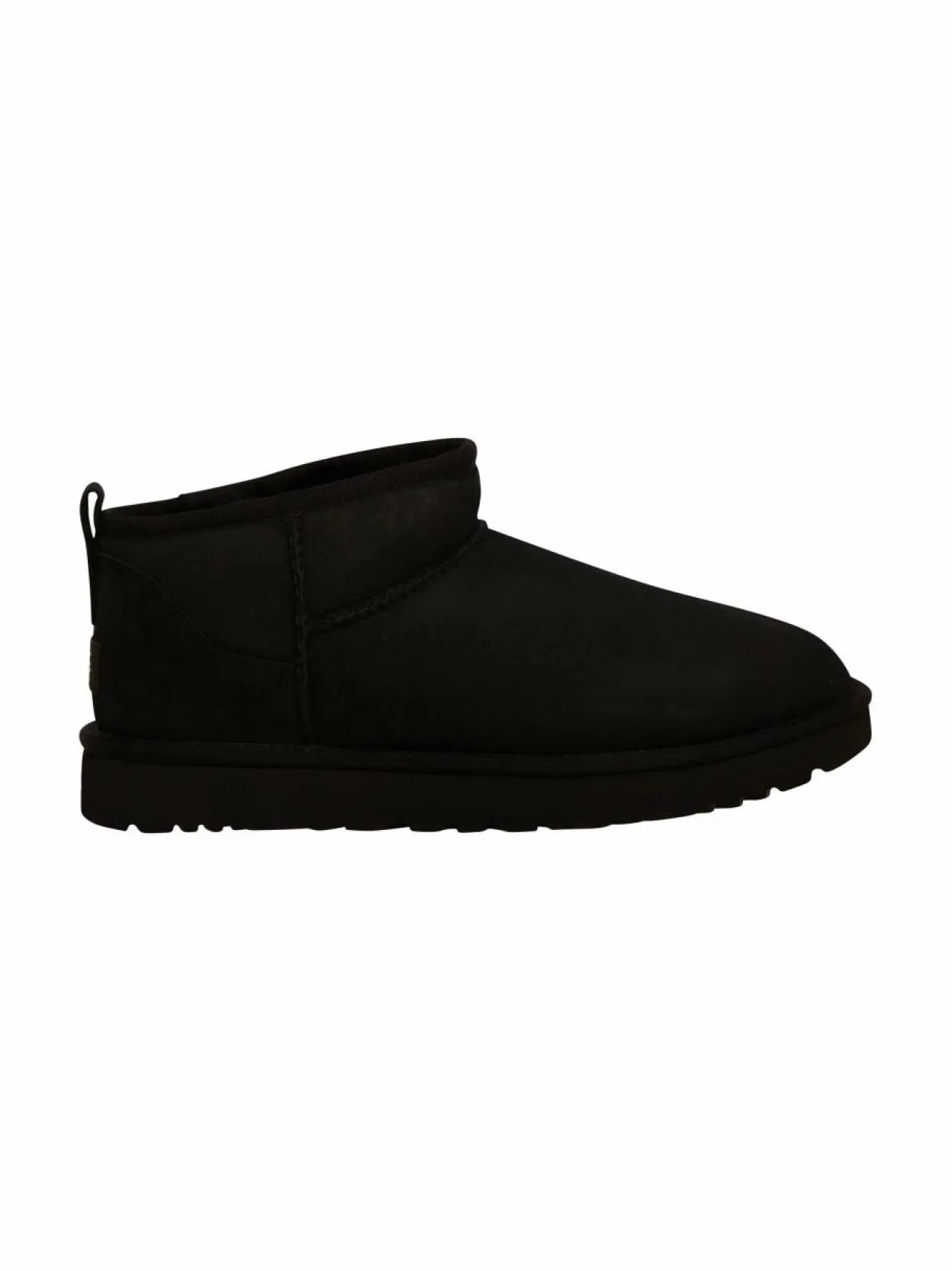 Nilkkurit<UGG Classic Ultra Mini -nahkanilkkurit BLACK