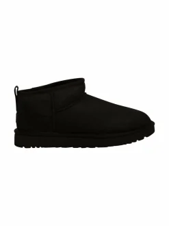 Nilkkurit<UGG Classic Ultra Mini -nahkanilkkurit BLACK