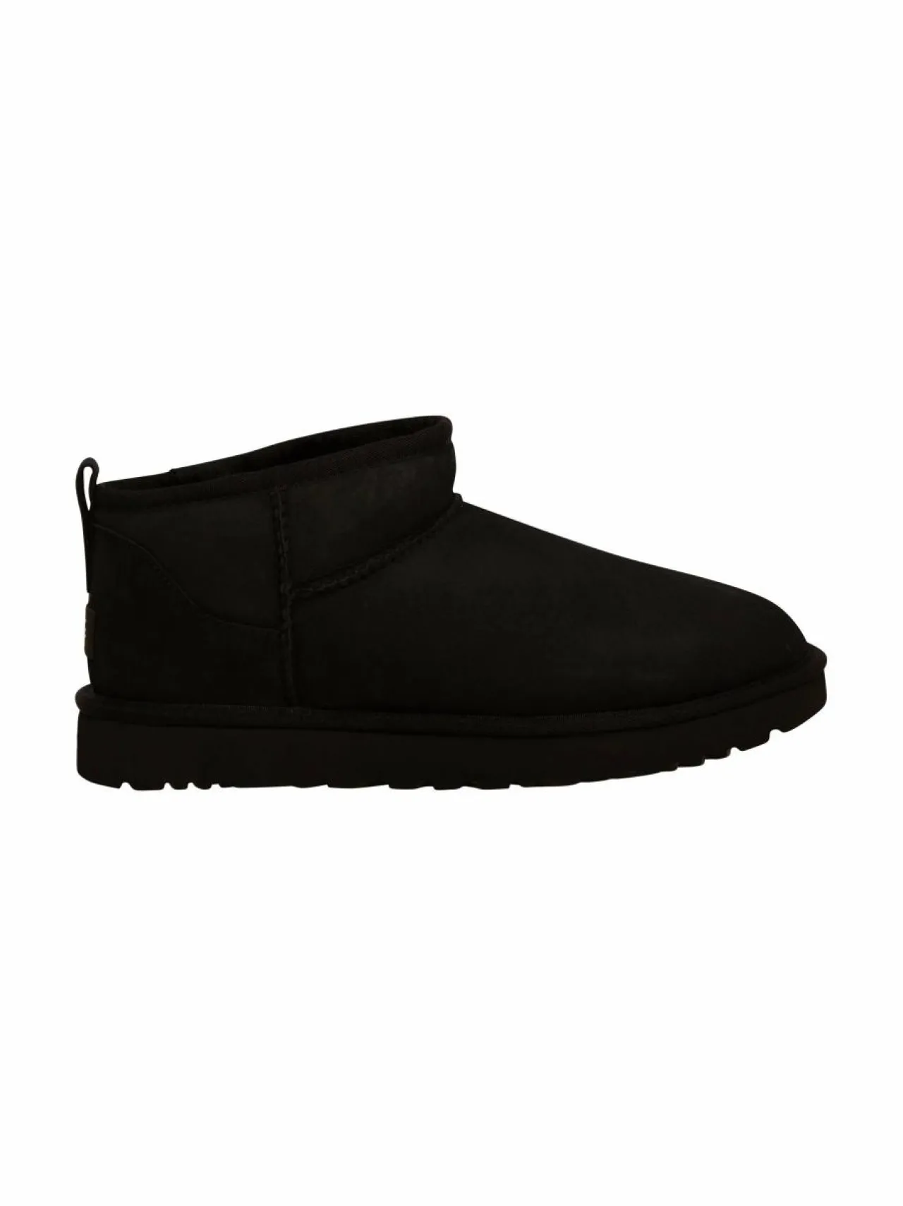 Nilkkurit<UGG Classic Ultra Mini -nahkanilkkurit BLACK
