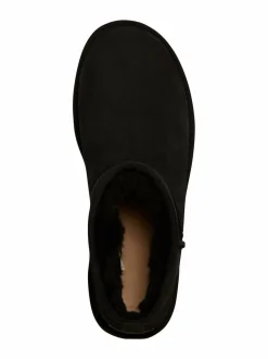 Nilkkurit<UGG Classic Ultra Mini -nahkanilkkurit BLACK