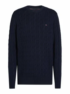 Neuleet<Tommy Hilfiger Classic-palmikkoneule DW5 DESERT SKY