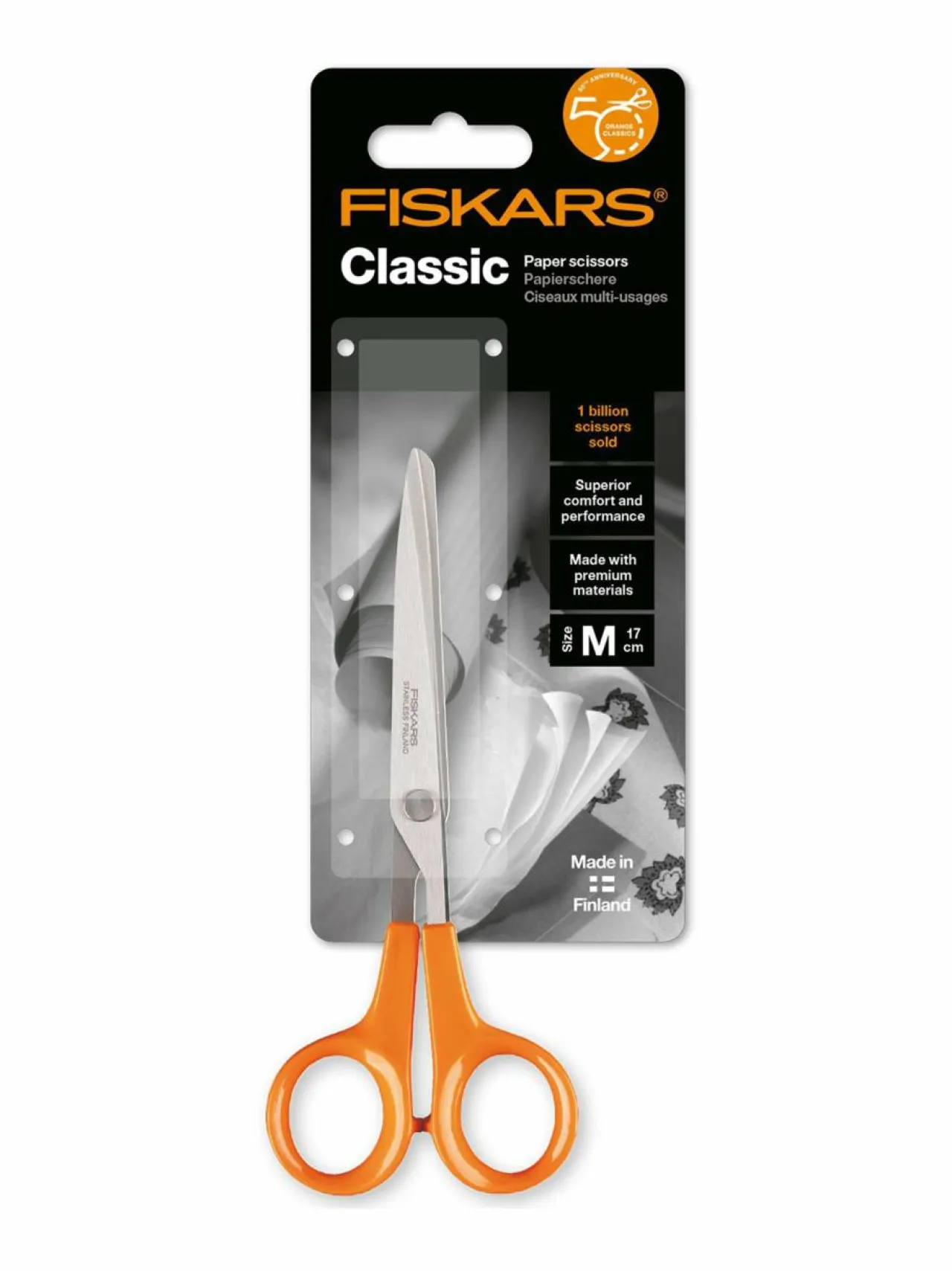 Fiskars Classic-paperisakset^ Keittiötarvikkeet