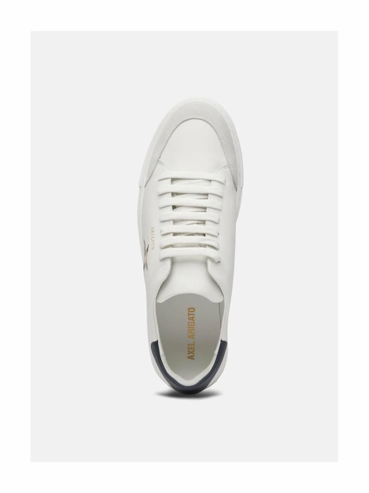Urheilujalkineet|Tennarit & Sneakerit<AXEL ARIGATO Clean 90 Bee Bird -nahkasneakerit WHITE/DK BLUE