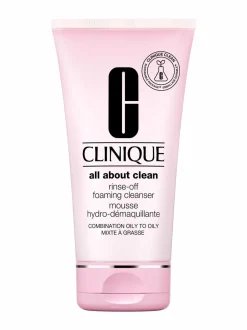 Kasvojenhoito<Clinique Rinse-Off Foaming Cream Cleanser -puhdistusvoide 150 ml 150ML CLINIQUE