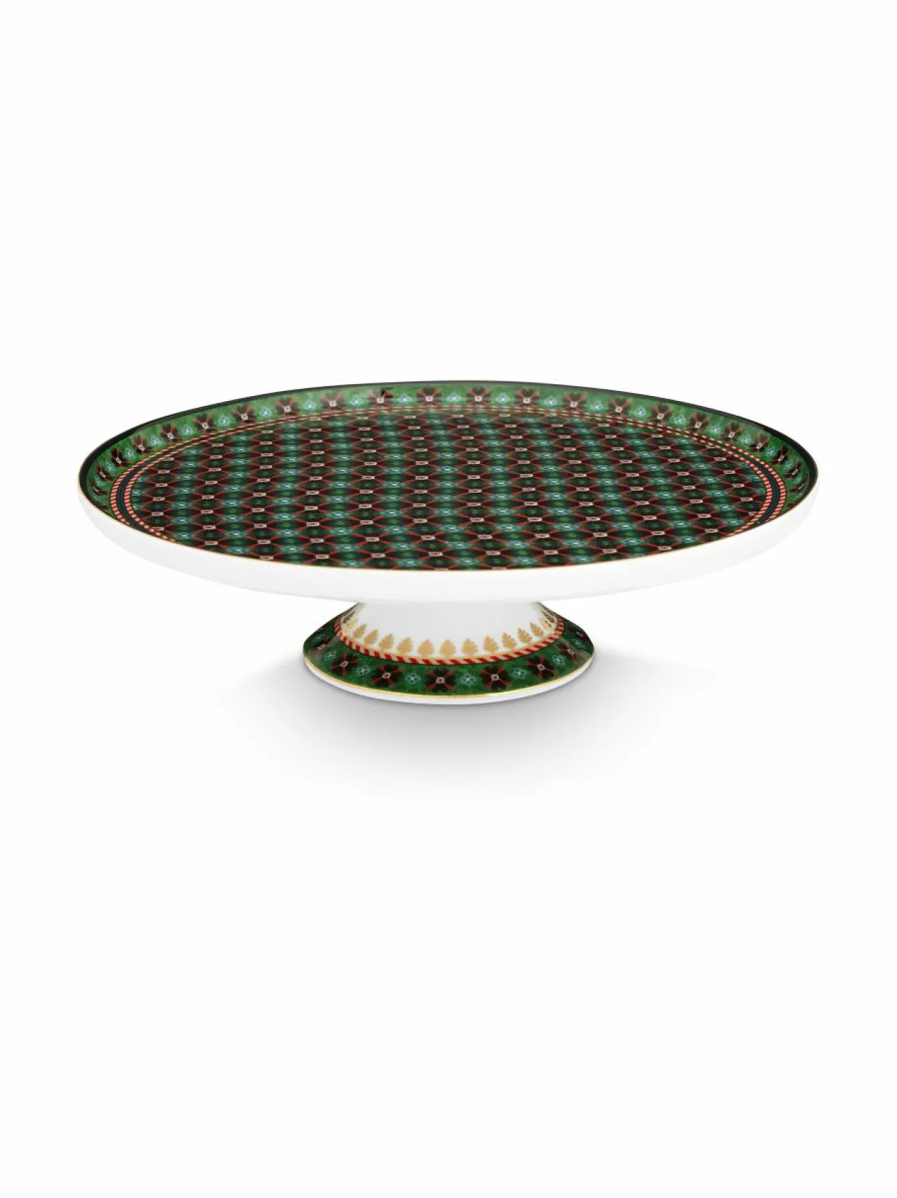 Tarjoiluastiat<PIP Studio Clover Mini -kakkuvati 21 cm GREEN