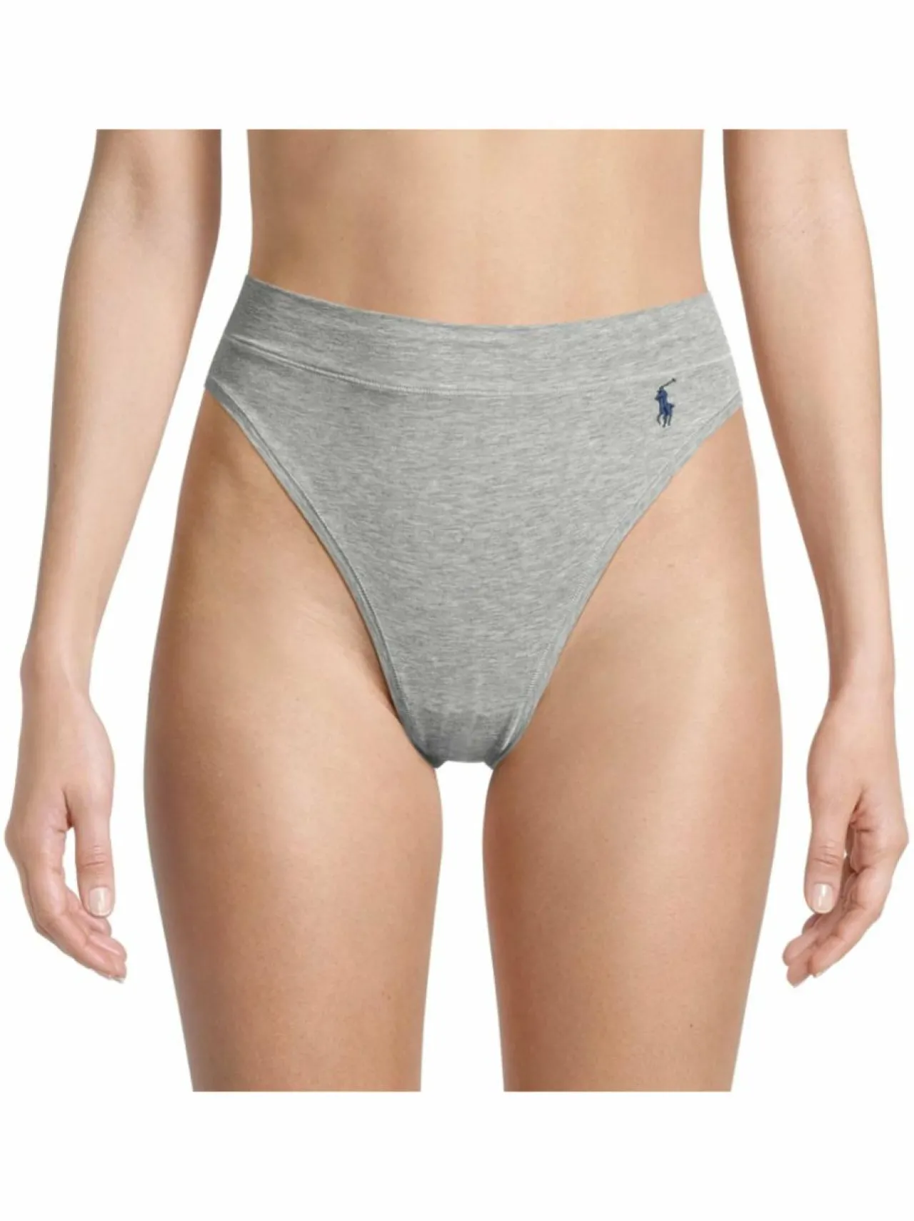 Alusvaatteet & -Asut<Polo Ralph Lauren Club Cotton High Leg -alushousut 202 GREY MELANGE