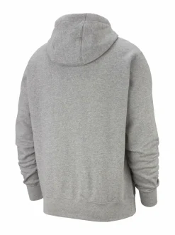 Paidat, Hupparit & Colleget<Nike Club Fleece -huppari DARK GREY HEATHER/MATTE SILVER