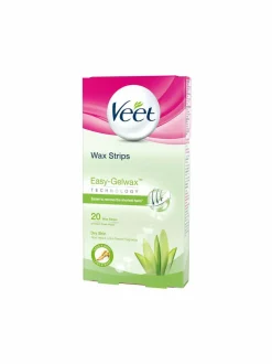 Veet Cold Wax -geelivahaliuskat kuivalle iholle 20 kpl^ Vartalonhoito