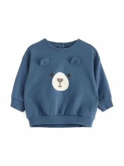 Colleget & Hupparit<Lindex Collegepaita 4146 DARK DUSTY BLUE