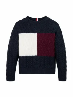 Tommy Hilfiger Colorblock-palmikkoneule^ Neuleet|Neuleet