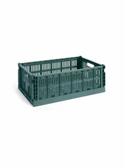 HAY Colour Crate Large -säilytyslaatikko 34,5 x 53 Xx 18,5 cm^ Säilytys