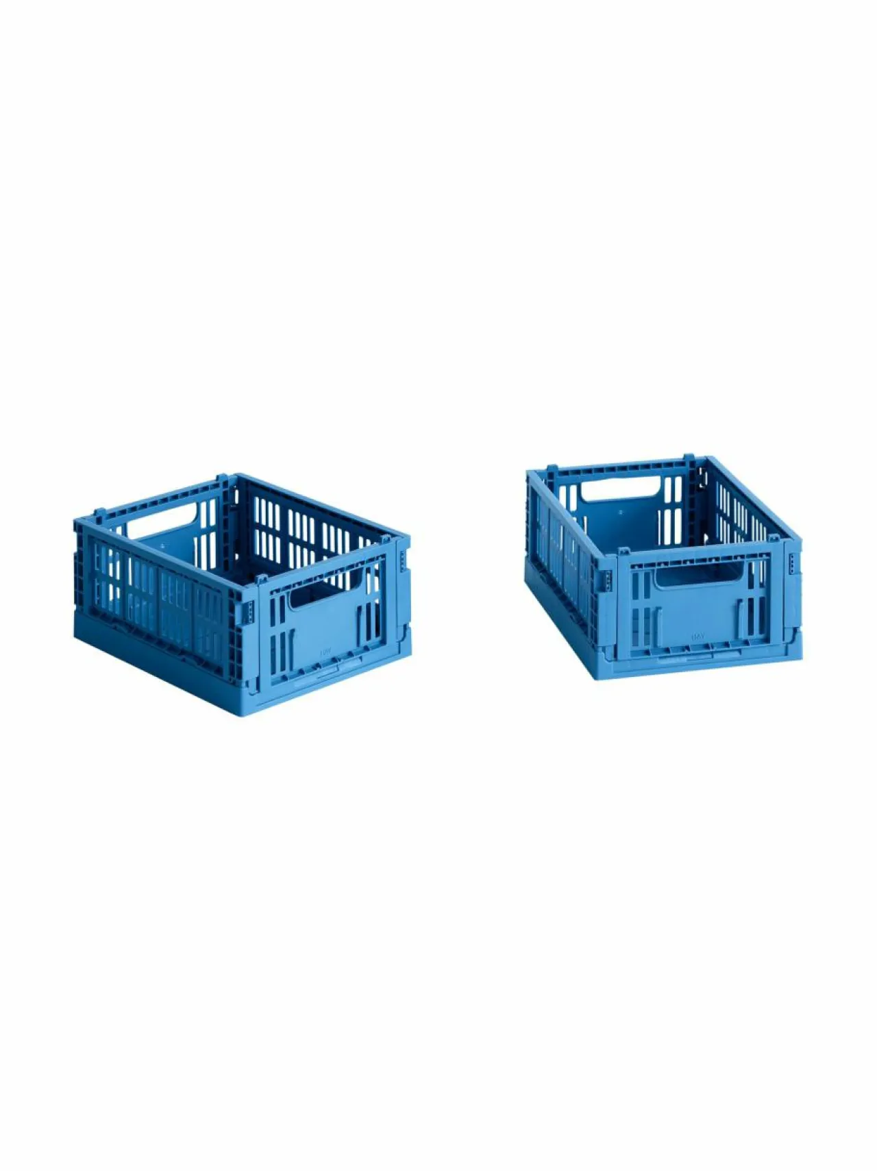 Säilytys<HAY Colour Crate Mini -korit 2 kpl BLUE