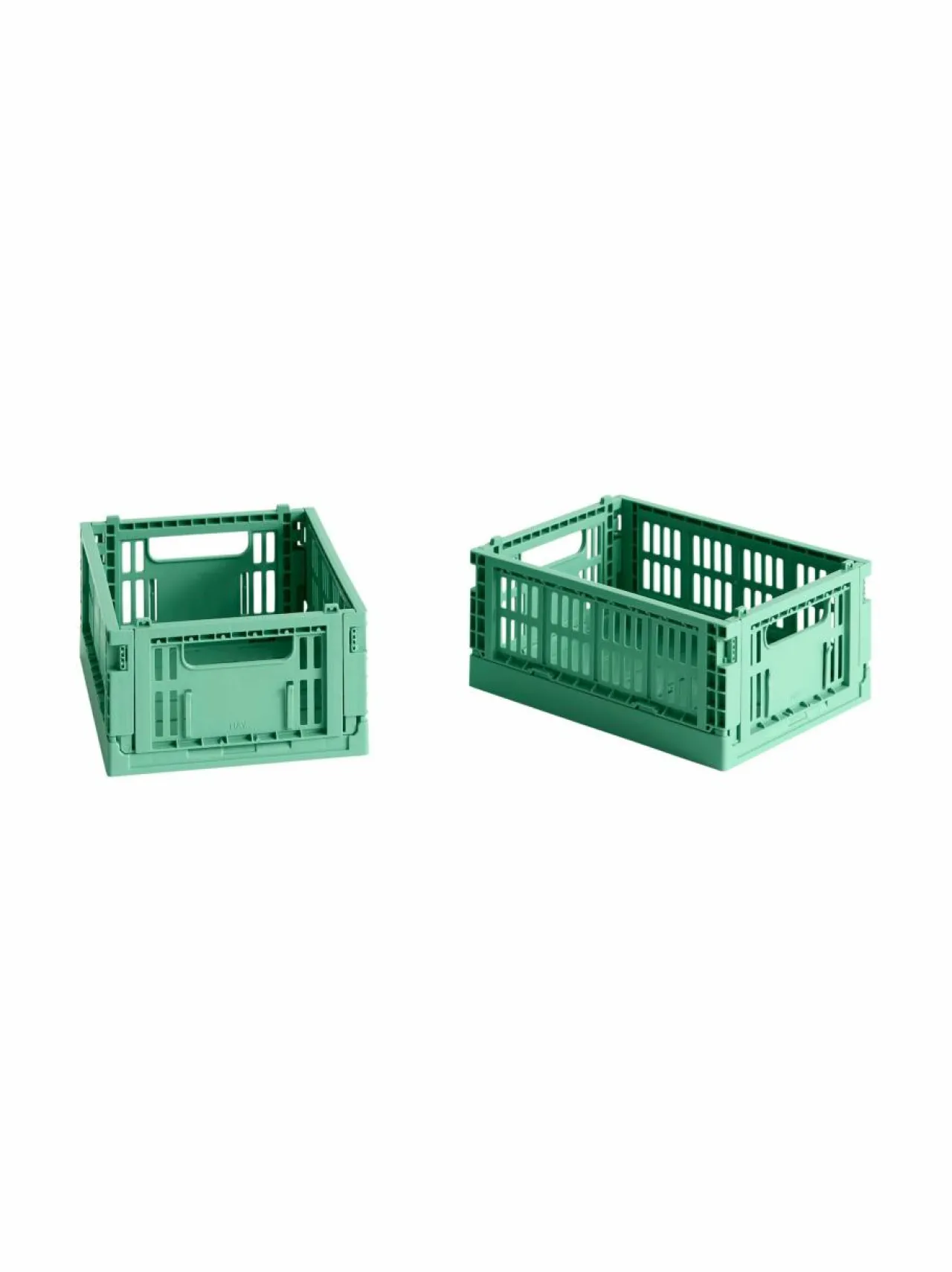 Säilytys<HAY Colour Crate Mini -korit 2 kpl GREEN