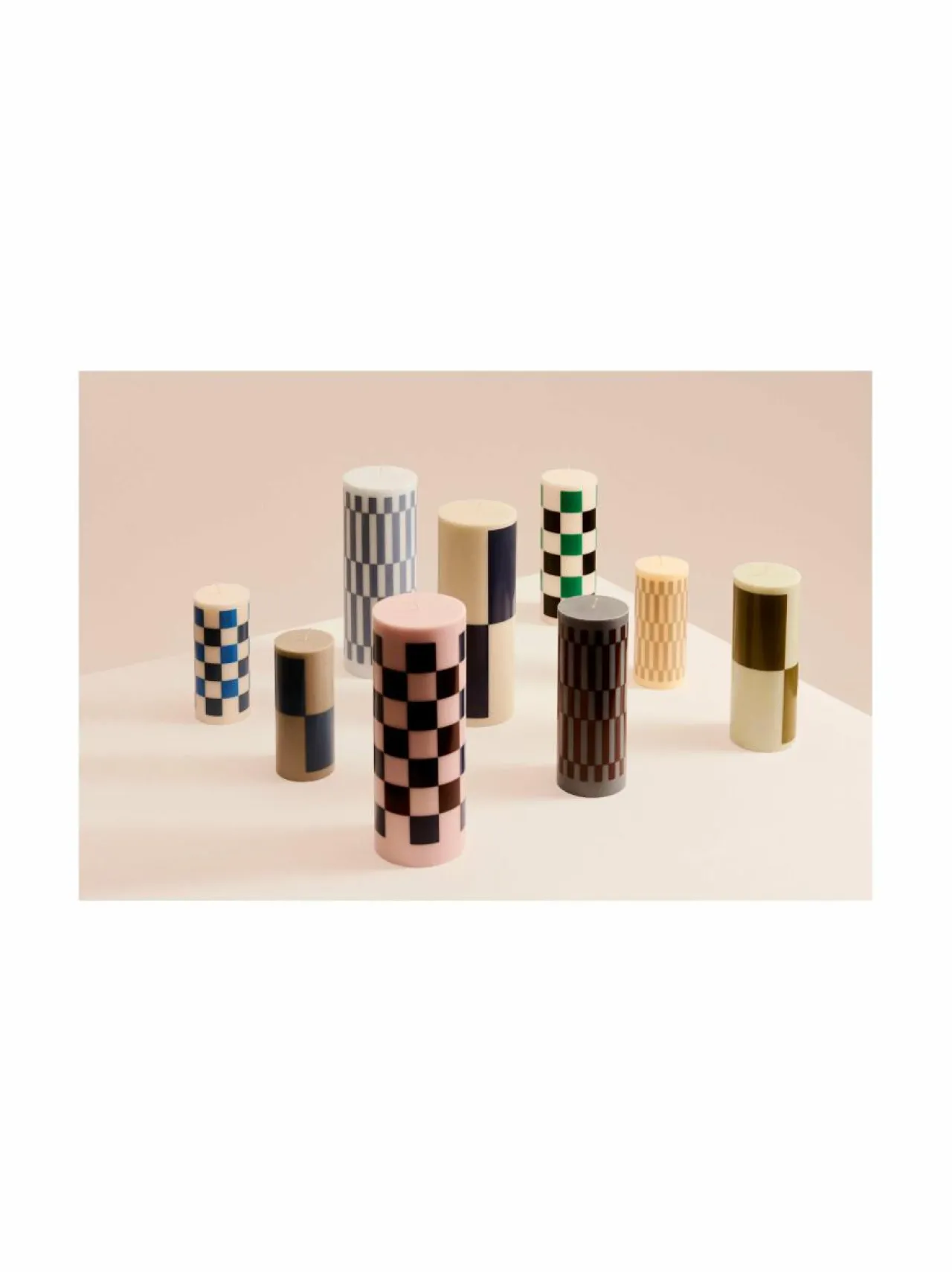 HAY Column Small -kynttilä 15 cm^ Kynttilät & Lyhdyt
