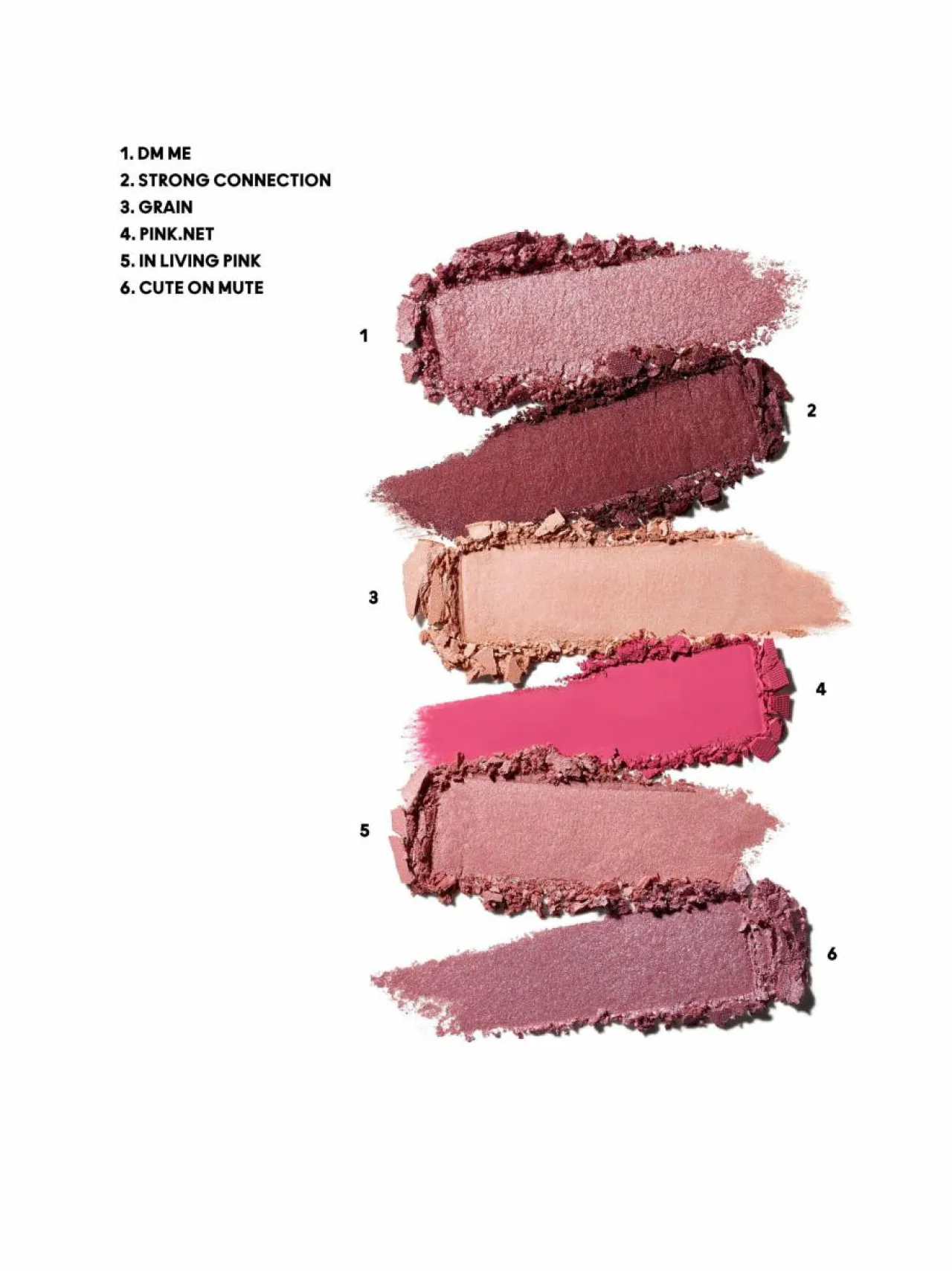 Silmät<MAC Connect In Colour Eye Shadow Palette -luomiväripaletti ROSE LENS