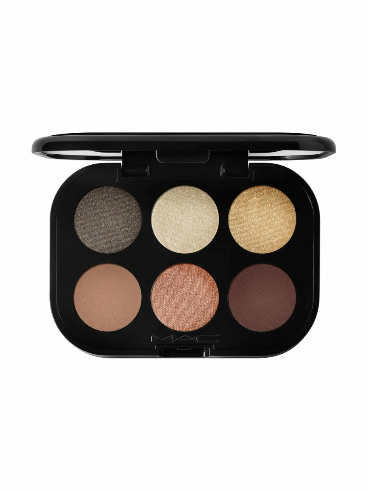 Silmät<MAC Connect In Colour x6 Eye Shadow Palette -luomiväripaletti NUANCED NEUTRALS