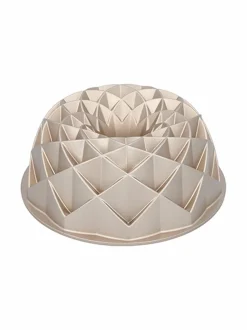 Leivonta<Birkmann Contoura Geo -kakkuvuoka 24 cm GOLD
