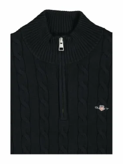 GANT Cotton Cable Half Zip -palmikkoneule^ Neuleet