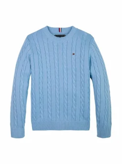 Tommy Hilfiger Cotton Cable -neule^ Colleget & Hupparit|Colleget & Hupparit